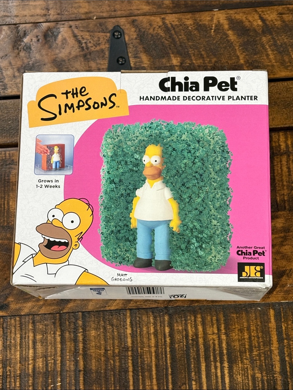 The Simpsons Homer chia pet - Green Decorative Planter